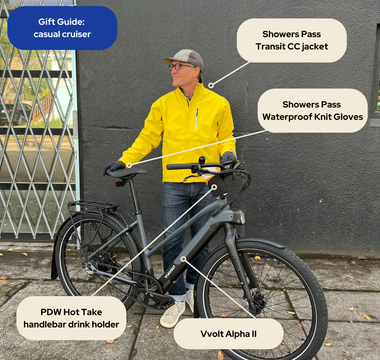 Vvolt Gift Guide - Great Ideas for Ebike and Cycling Commuters